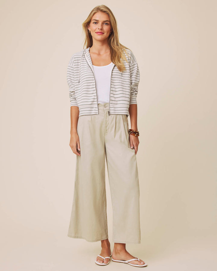 Kennedy Stripe Zip-Up | Splendid