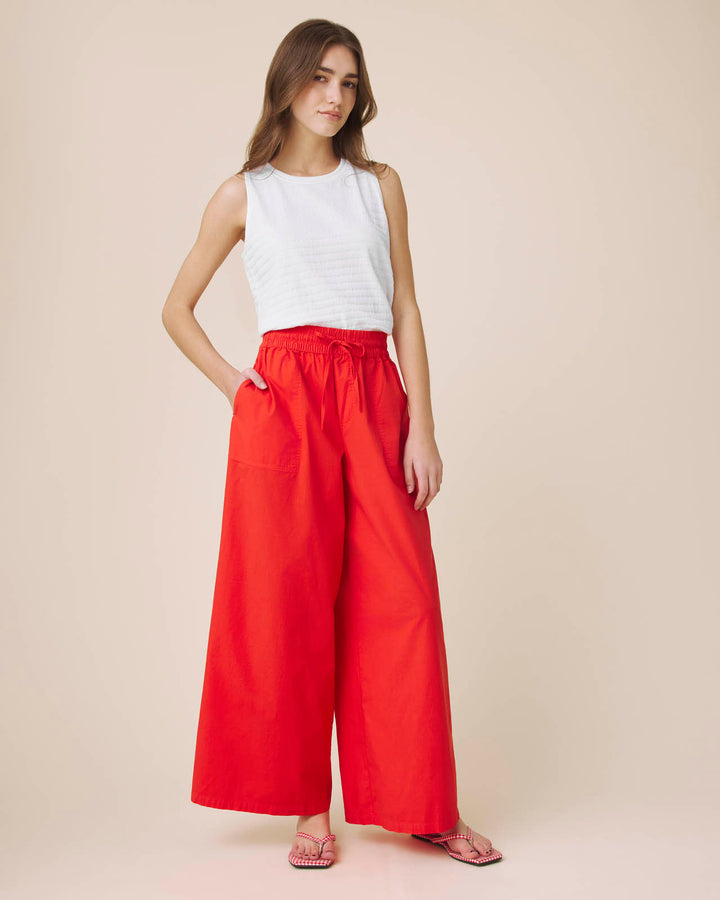 ボトムス・スパッツ apolina marlowe trouser 3-5y Mallory Poplin Pant | Splendid
