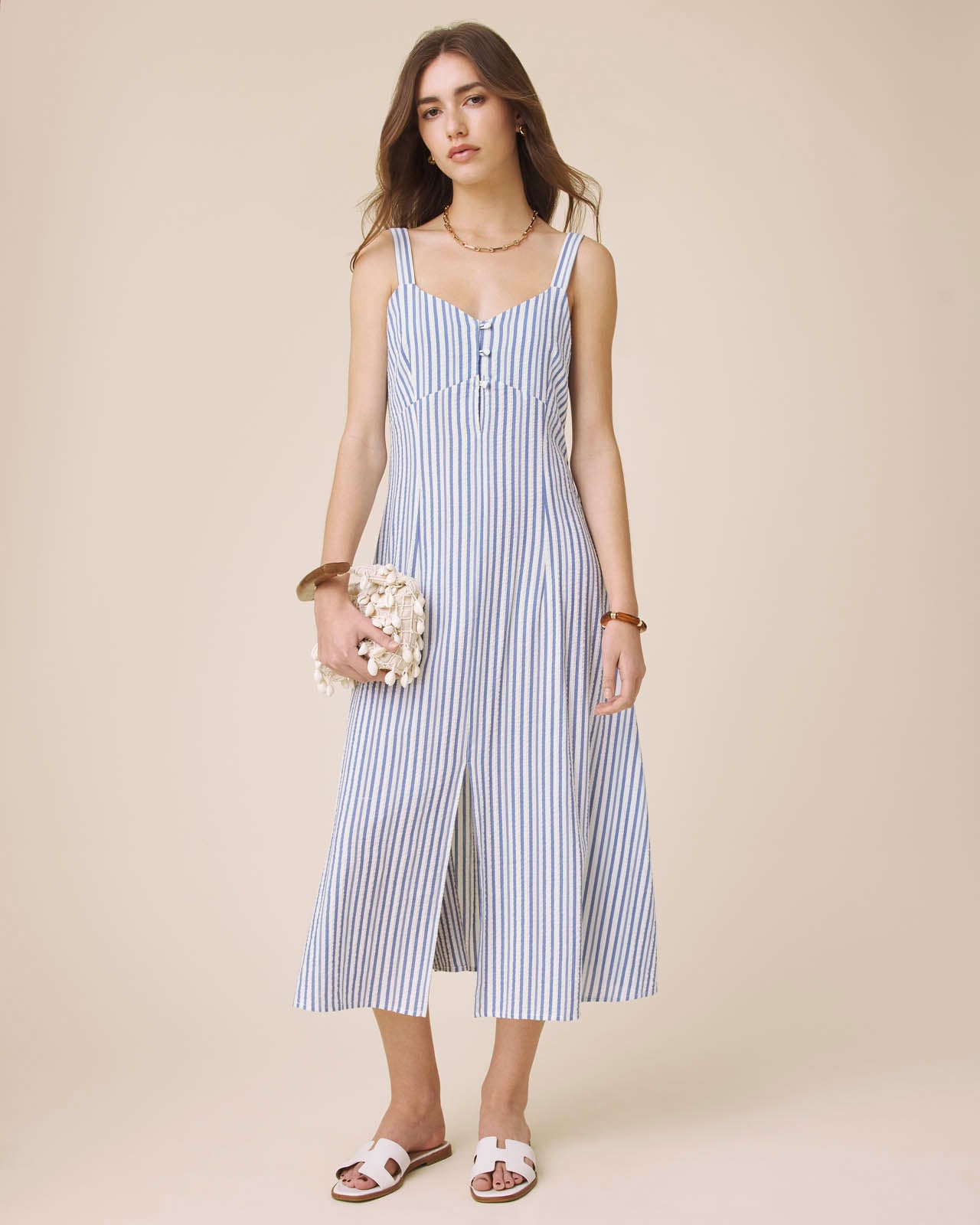 Madelyn Stripe Midi Dress | Splendid