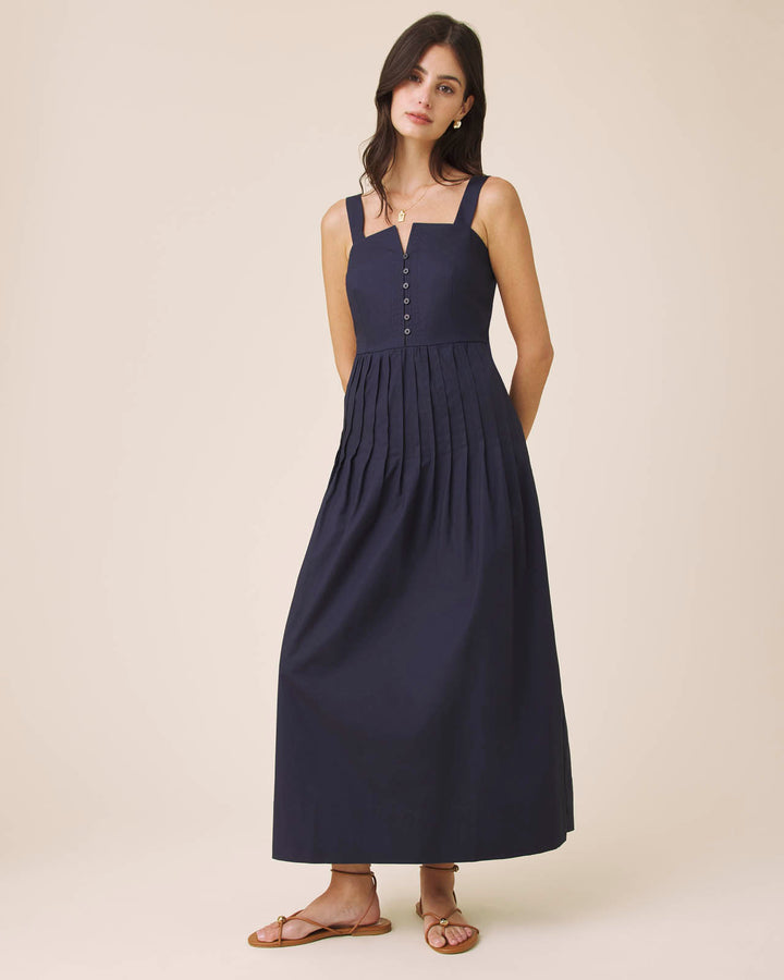 Splendid - Maggie Poplin Midi Dress Splendid - Maggie Poplin Midi Dress