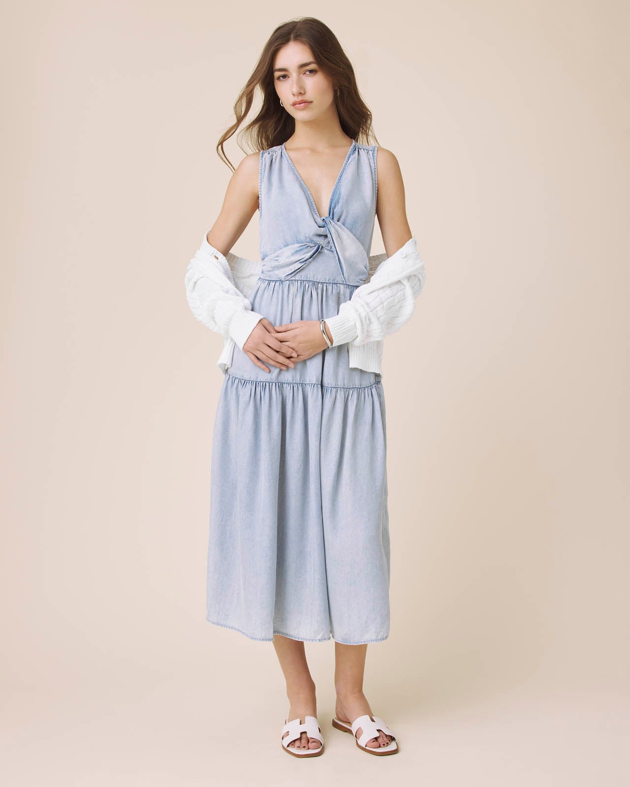 Kimberly Indigo Dress