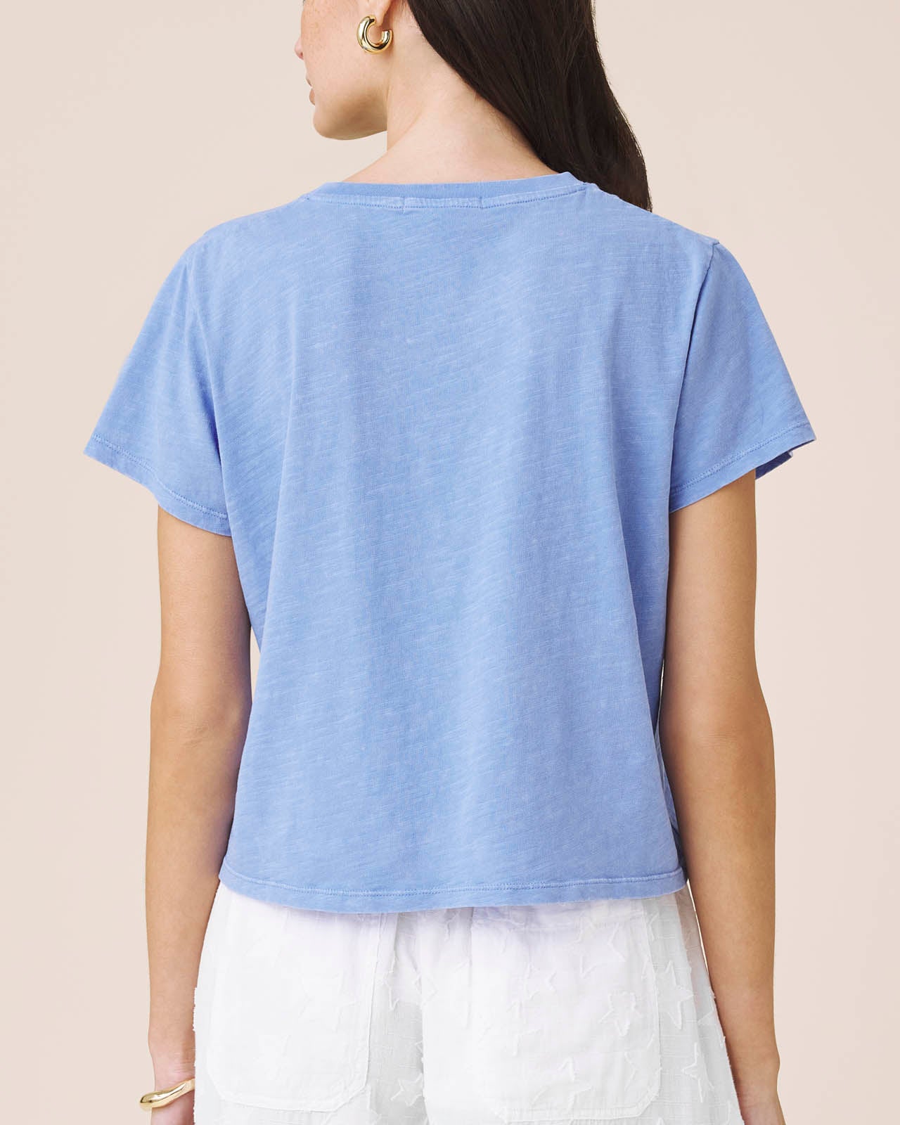 Seashell Embroidered Tee | Splendid