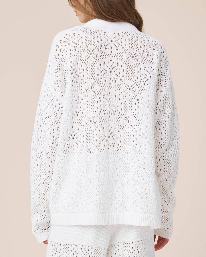 Beckham Crochet Open Cardigan | Splendid