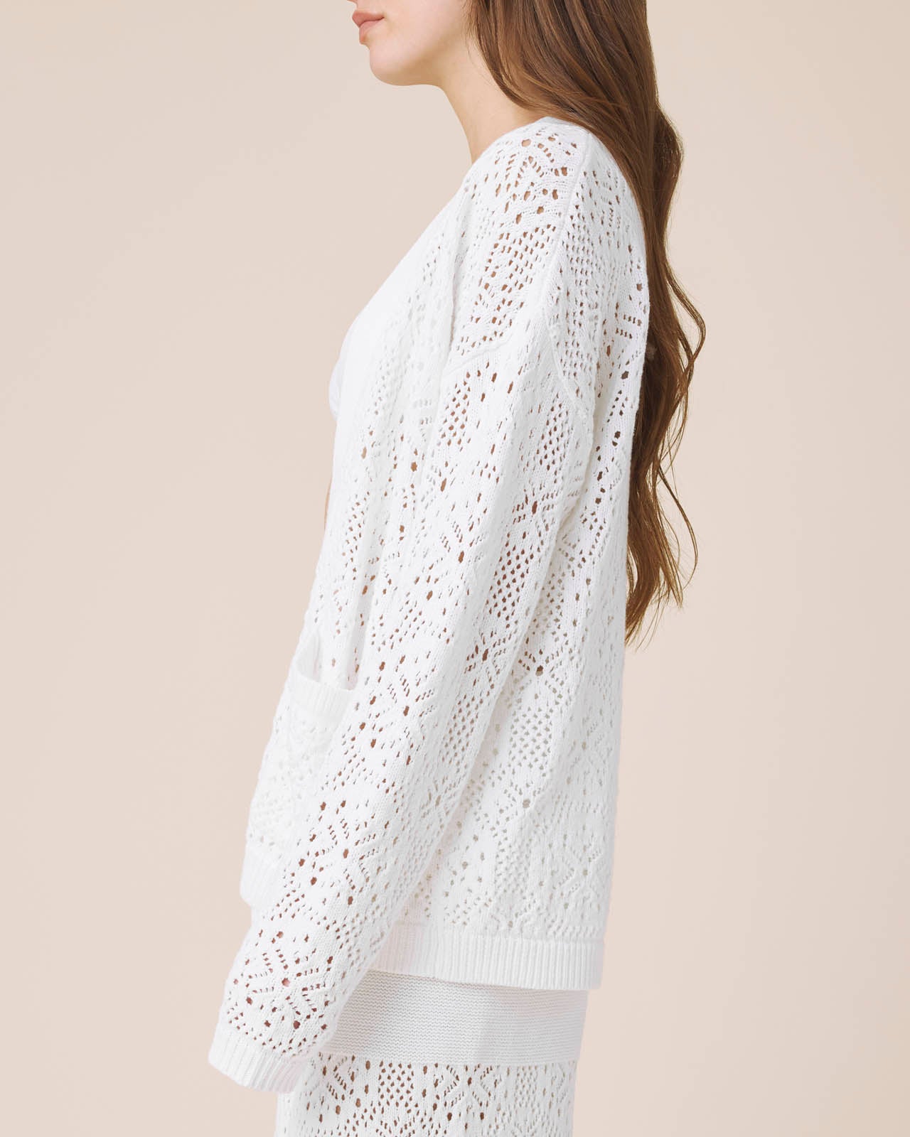 Beckham Crochet Open Cardigan | Splendid
