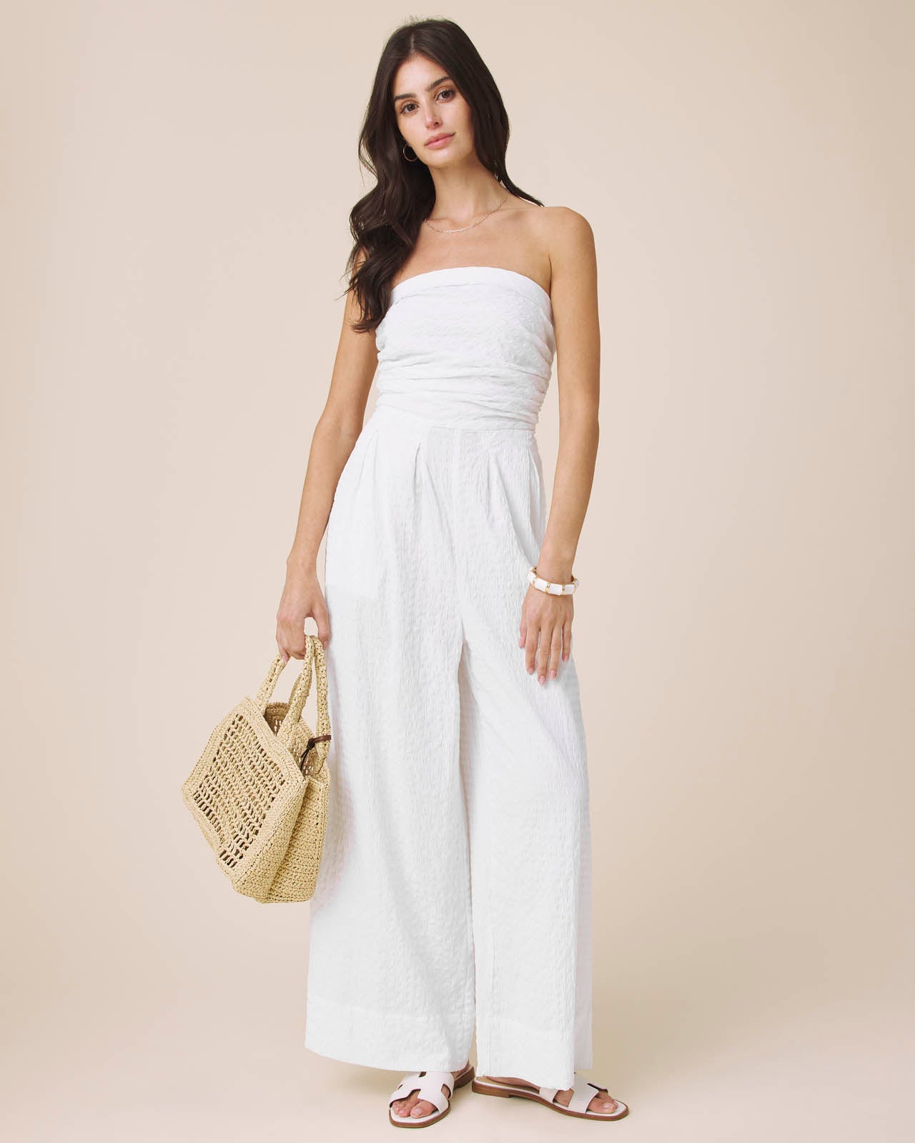 Gigi Seersucker Jumpsuit