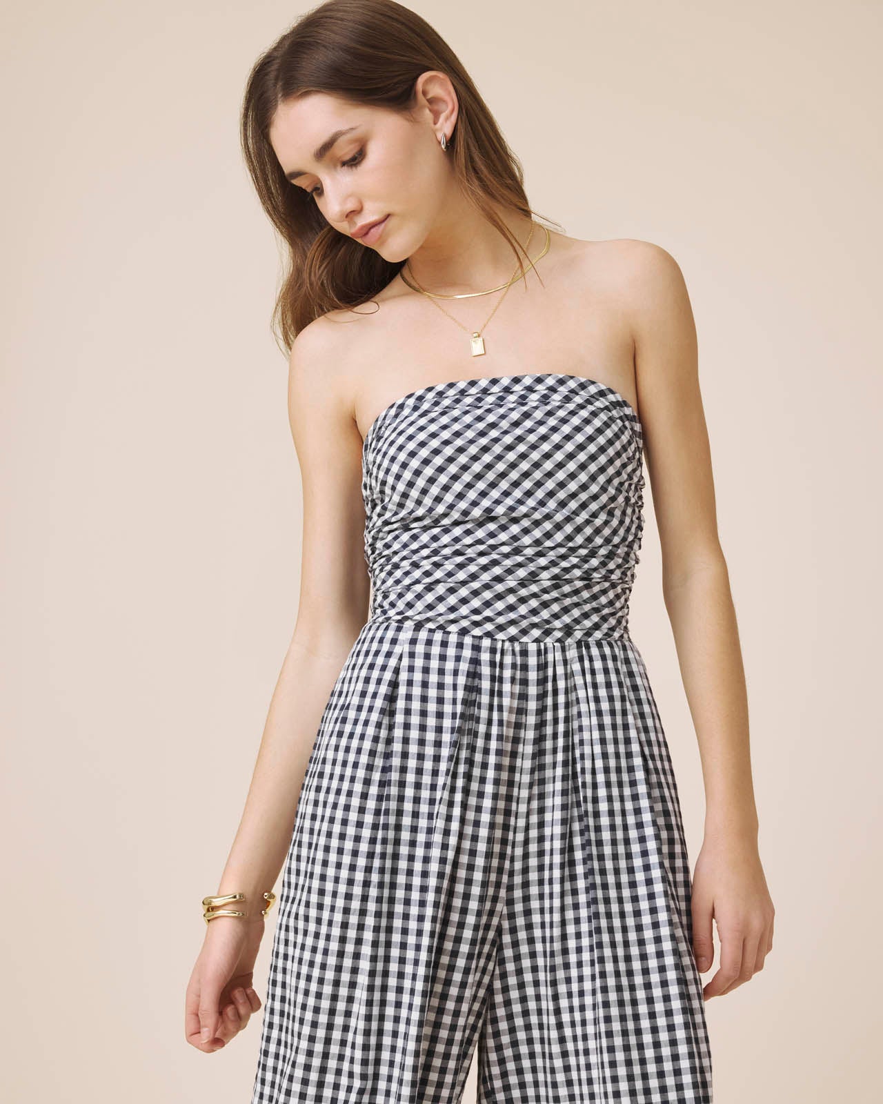 Gigi Gingham Jumpsuit | Splendid