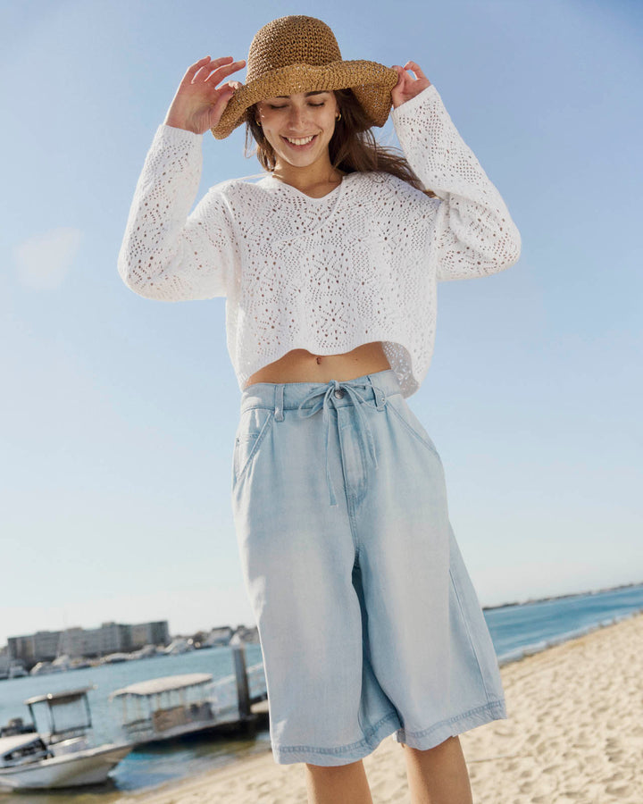 Beckham Crochet Sweater | Splendid