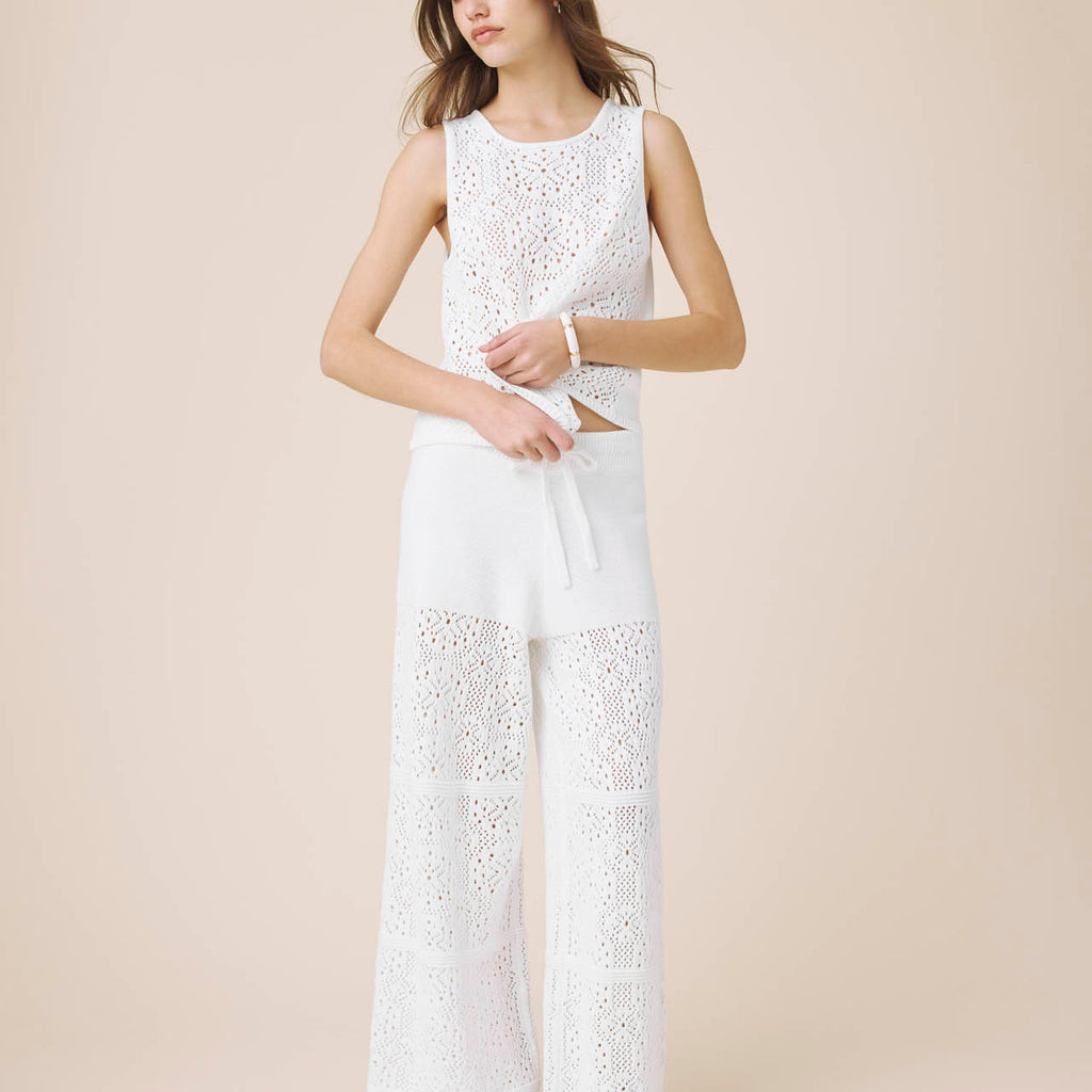 Splendid - Beckham Crochet Sweater Tank