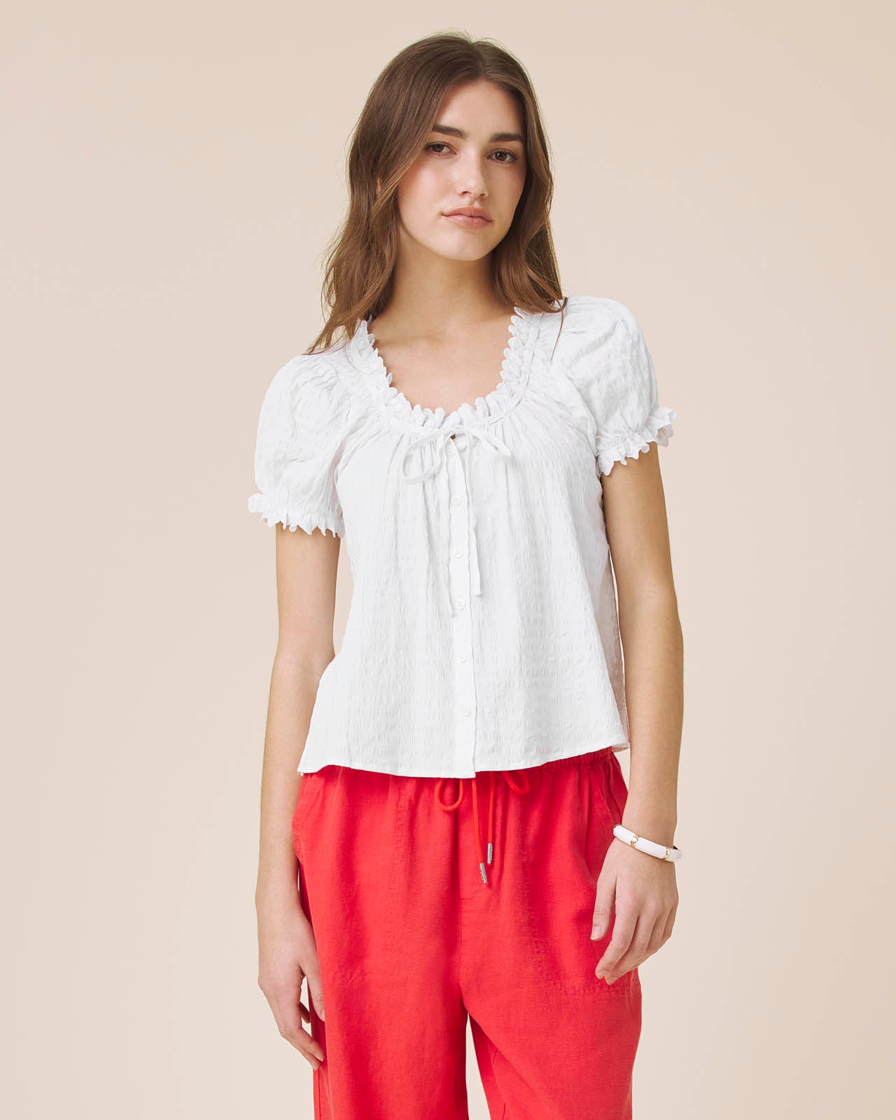 Gigi Puff Sleeve Top | Splendid