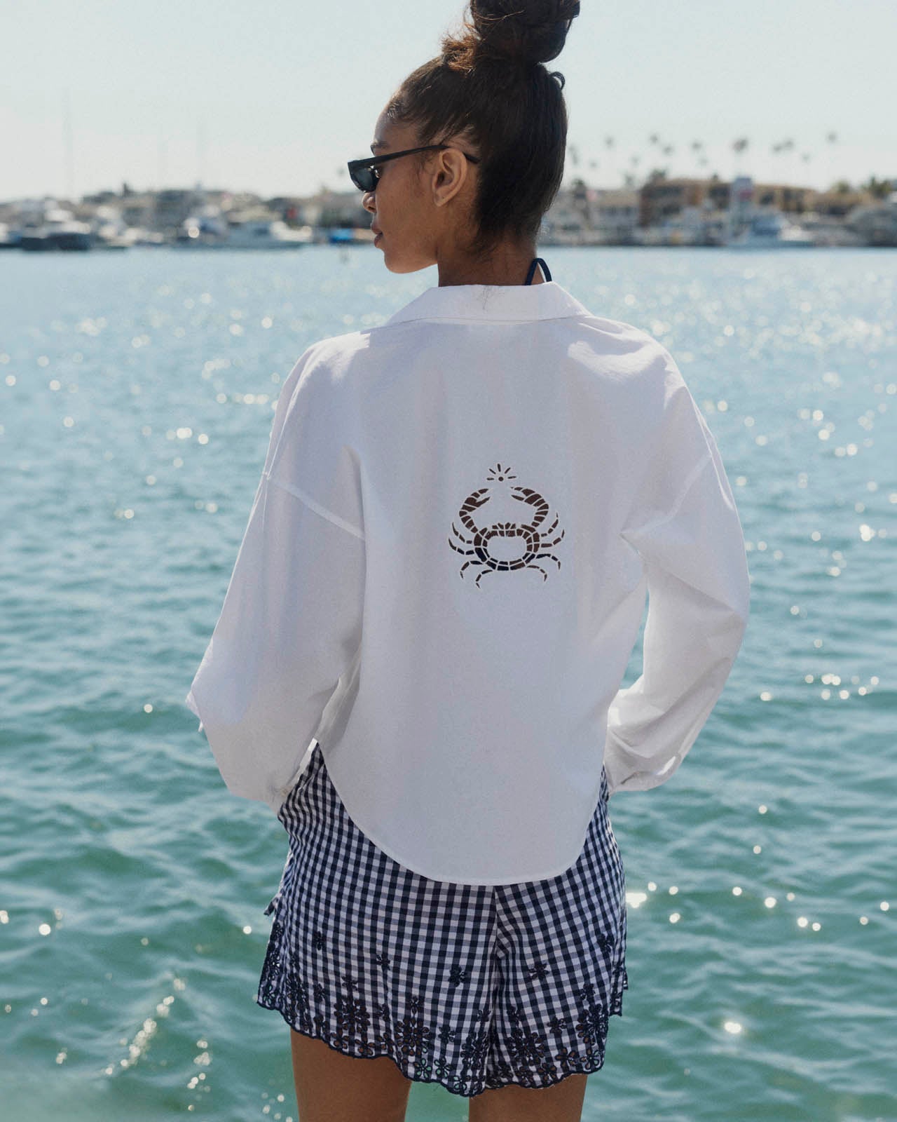 Mallory Poplin Button Down