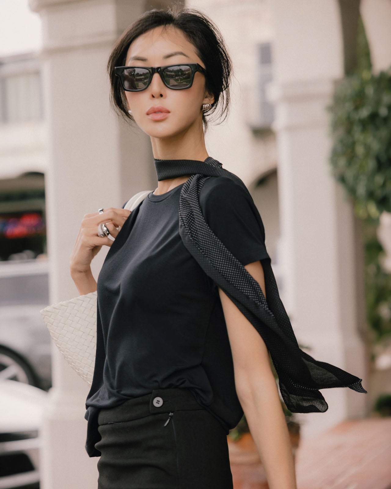 Splendid x @Chrisellelim: The Chriselle Tee & Scarf Set