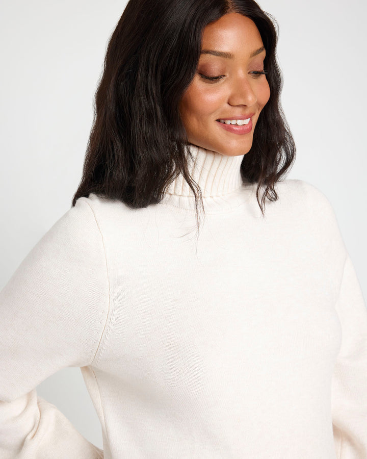 Splendid x @Cellajaneblog Turtleneck Sweater Dress | Splendid