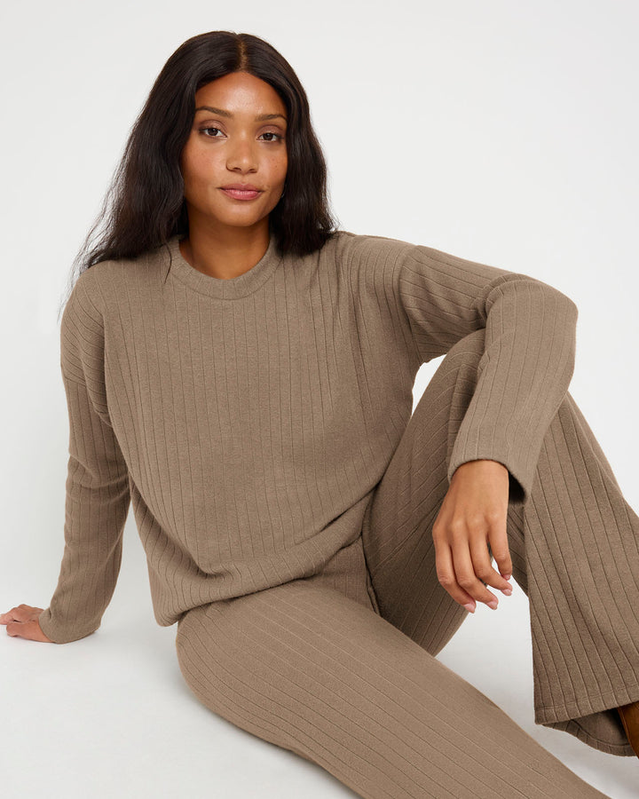 Splendid x @Cellajaneblog Wide Rib Long Sleeve Sweater | Splendid