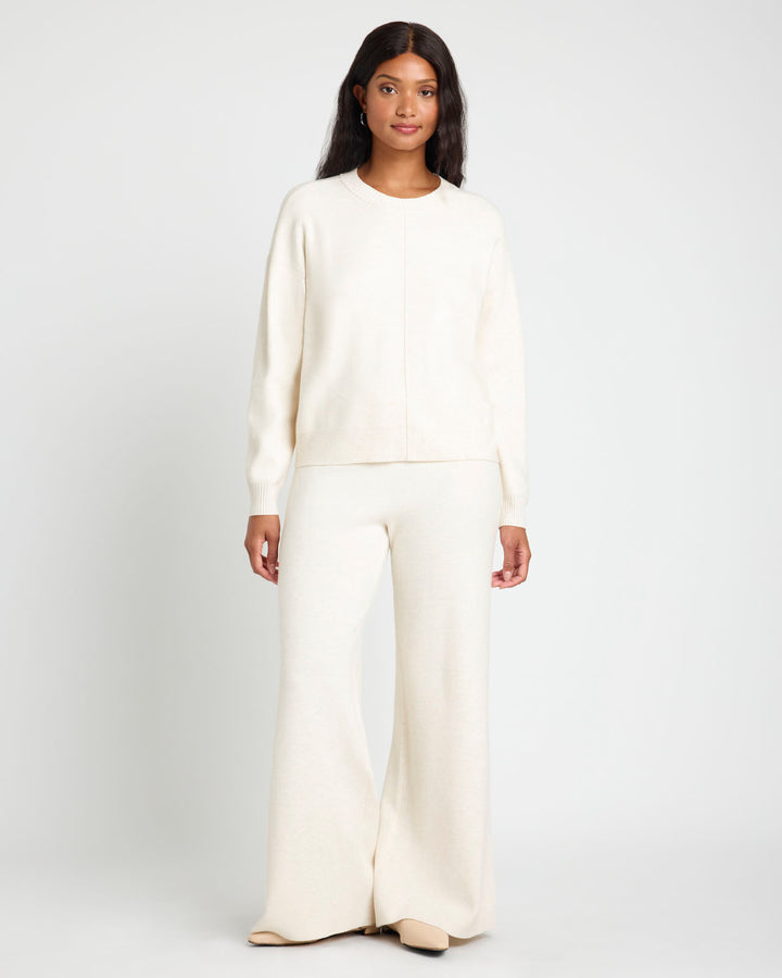 Splendid x @Cellajaneblog Solid Front Seam Sweater | Splendid