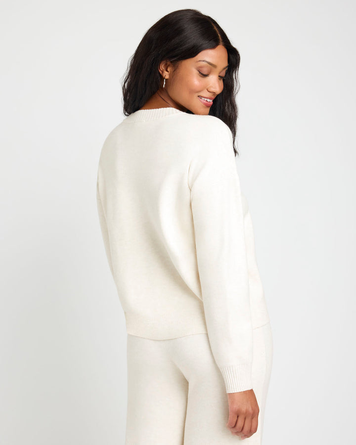 Splendid x @Cellajaneblog Solid Front Seam Sweater | Splendid