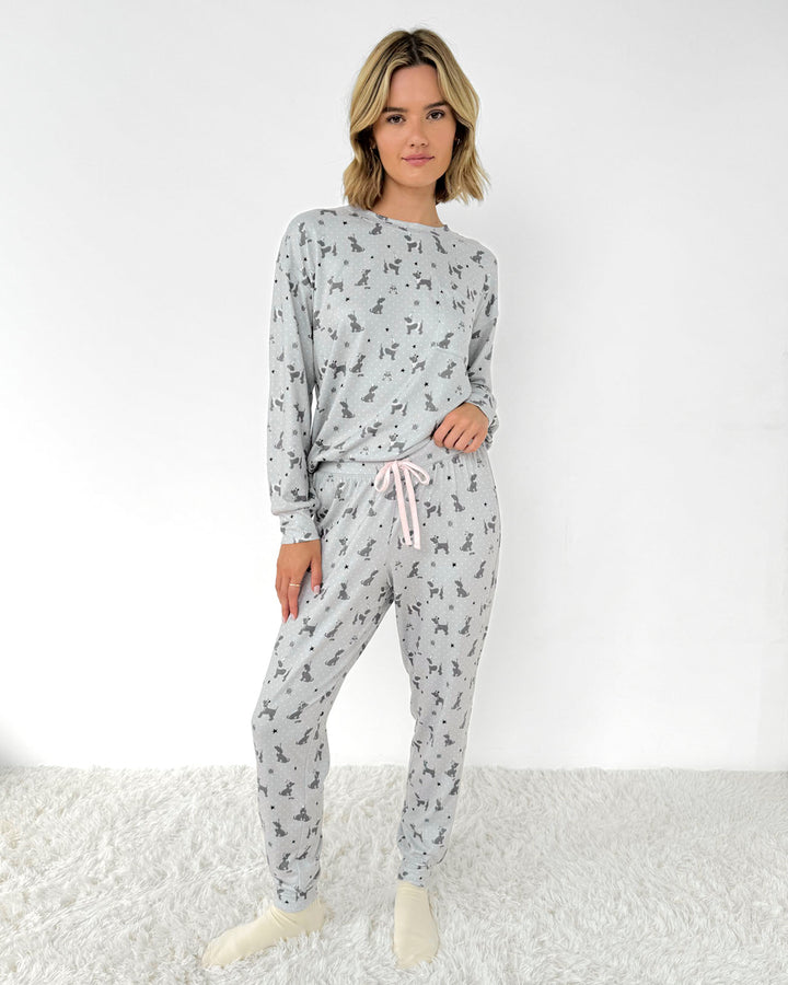 Holiday Dog Marna Pillowsoft PJ Set