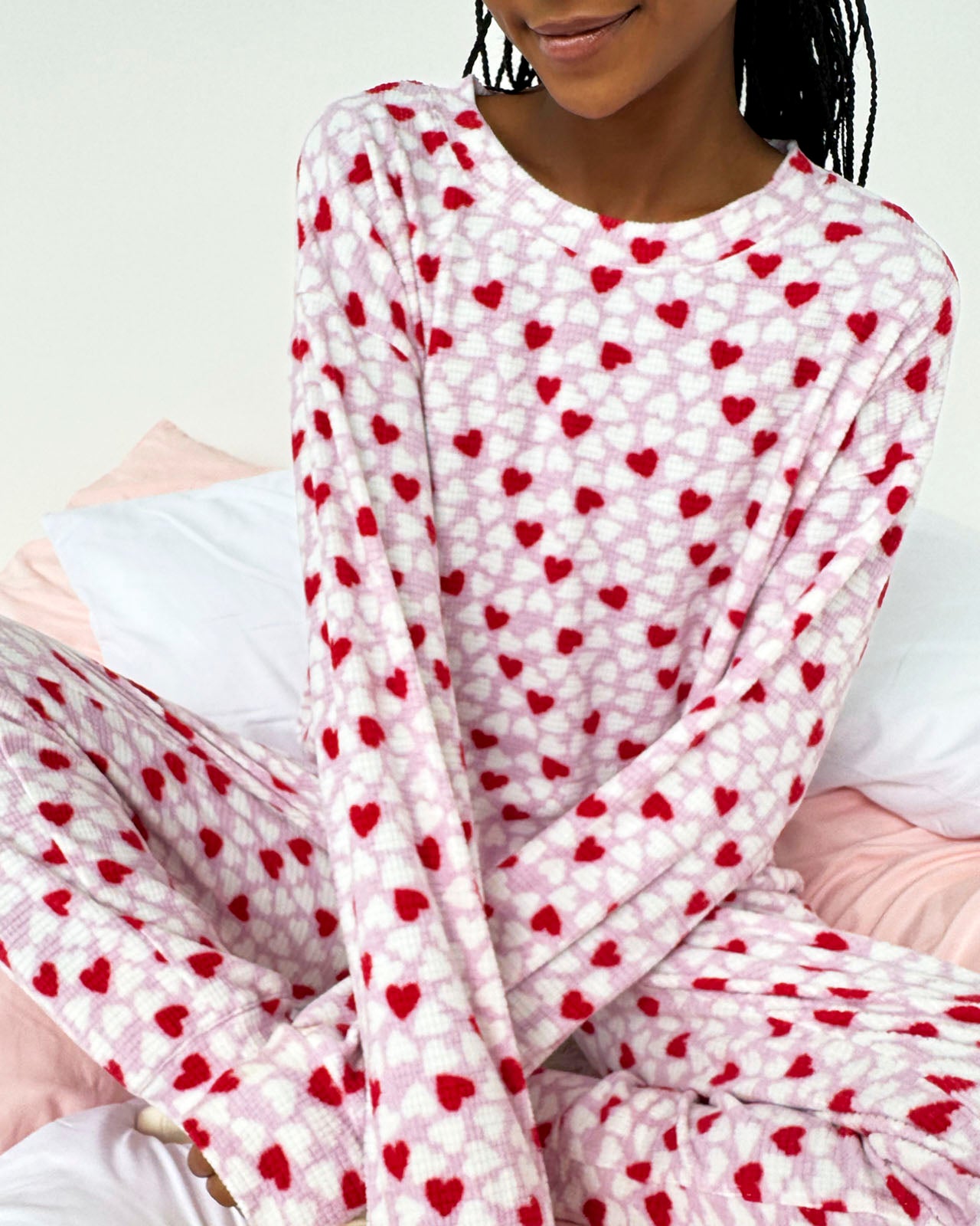 Candy Heart Marna Waffle PJ Set | Splendid