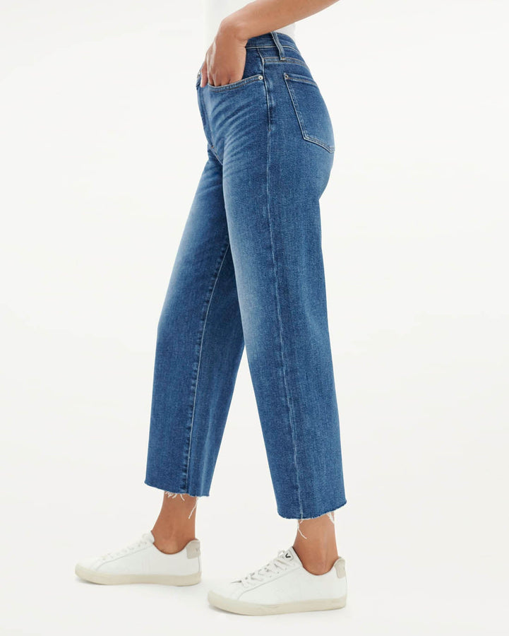 High Waist Crop Wide Leg Jeans | Splendid