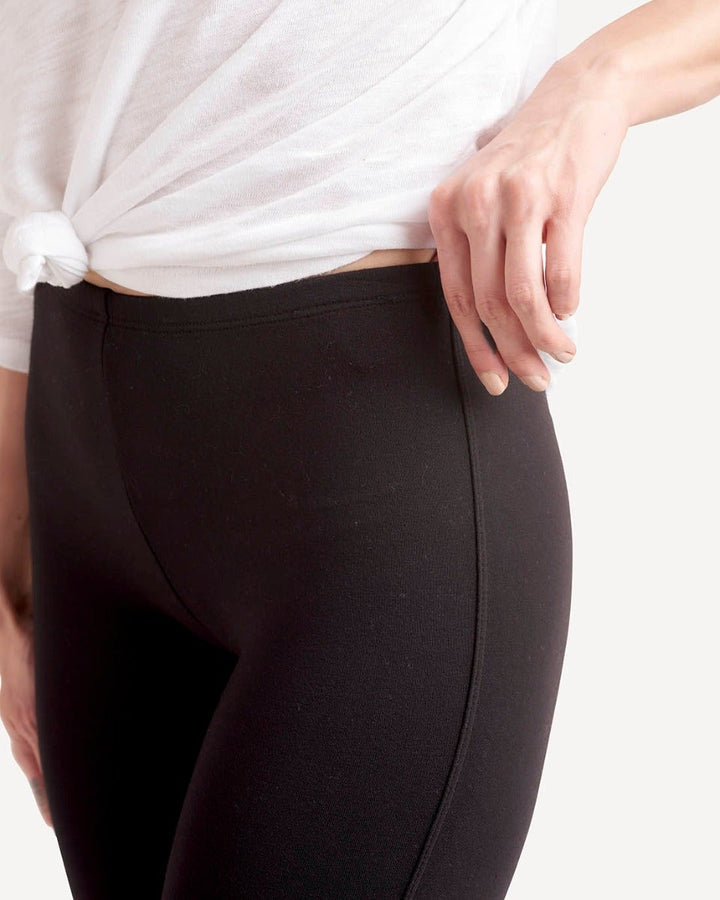 Splendid Women's French Terry Legging Pant, Black, XXS : :  Fashion