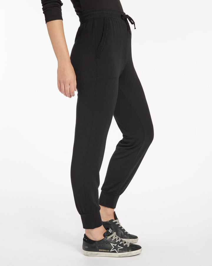 Women's Black Jogger Pants, Size XL