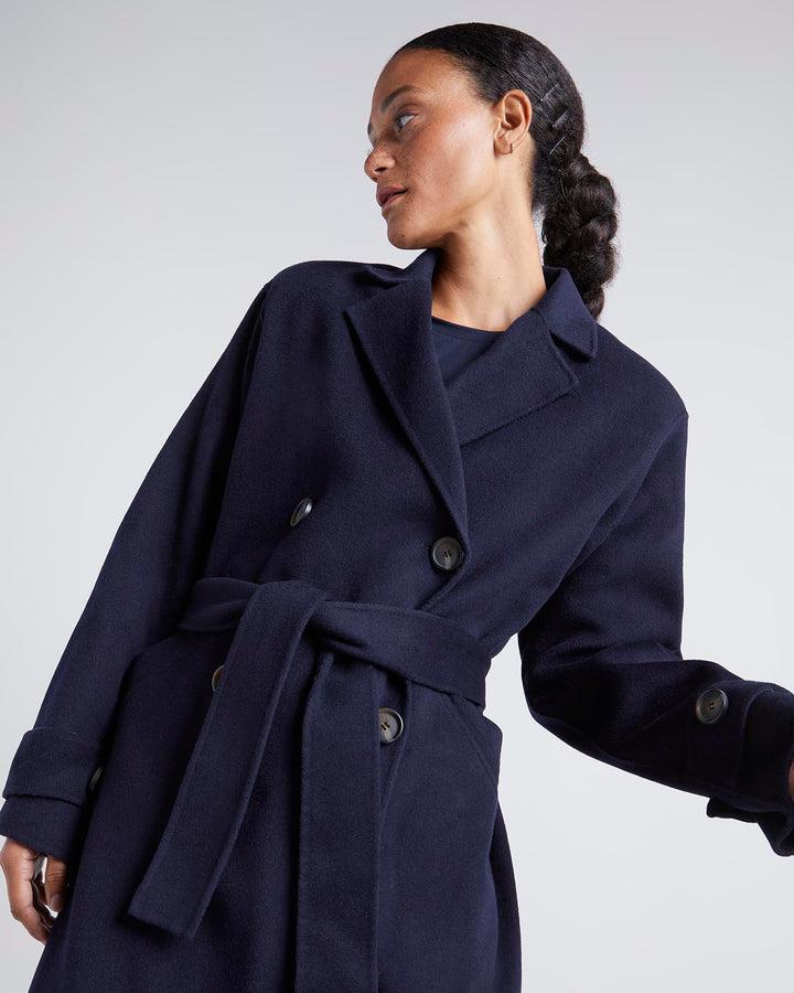 Kate Young x Splendid Wool-Cashmere Maxi Coat