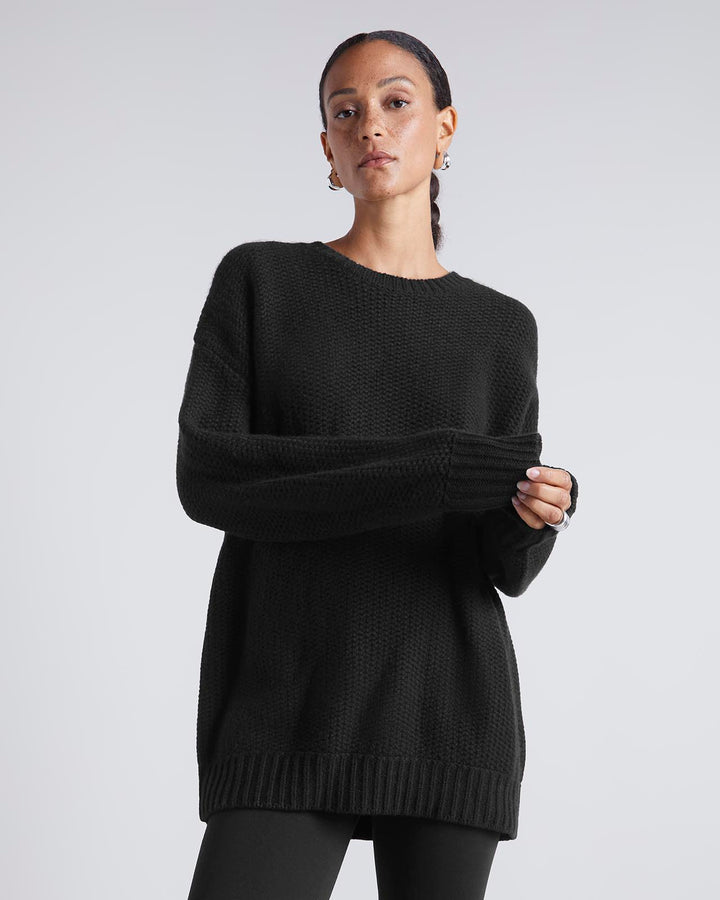 Kate Young x Splendid 100% Cashmere Tunic Sweater