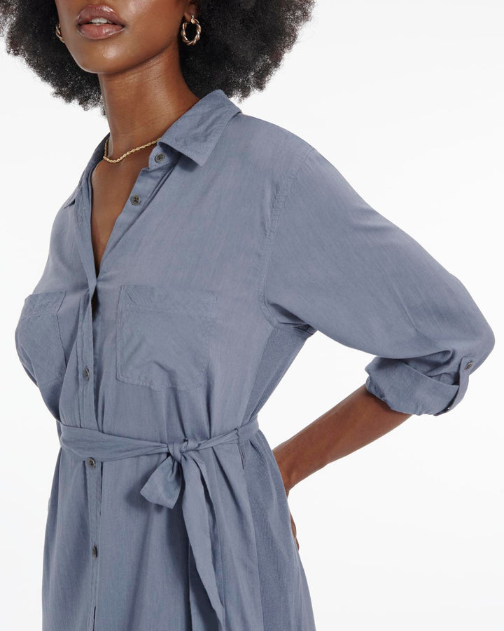Mayslie Longsleeve Denim Dress - Kyrie by PAIGE at ORCHARD MILE