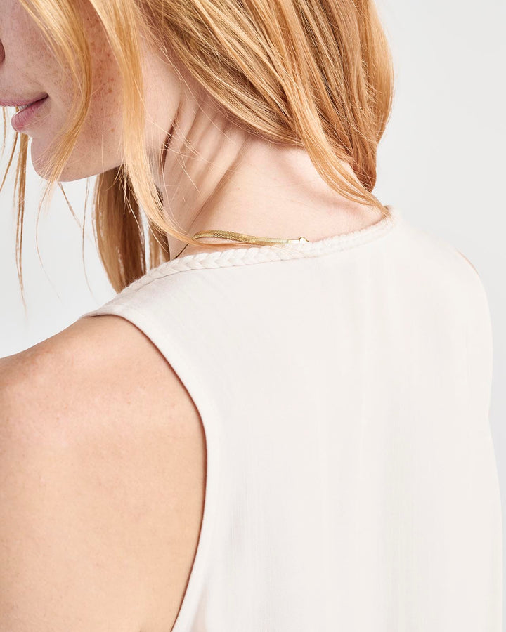 Splendid Women's Jersey Layered Dress - Hi-Lo Hem, Crossover Front Detail - View #5