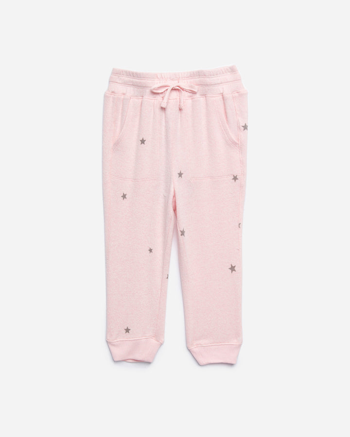 Toddler girls' blush sweat pants