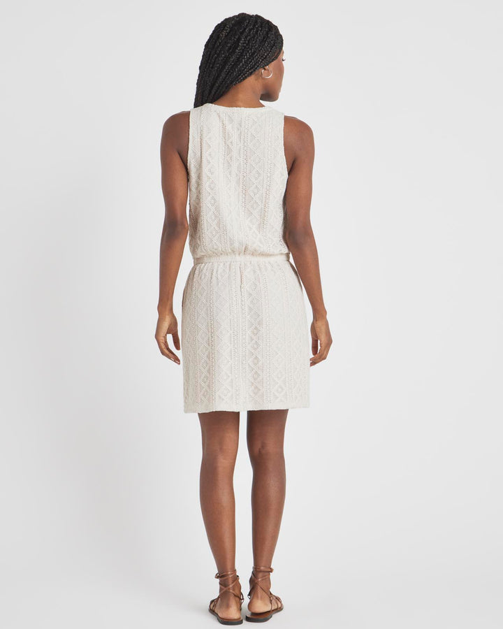 Paola V-Neck Crochet Dress | Splendid