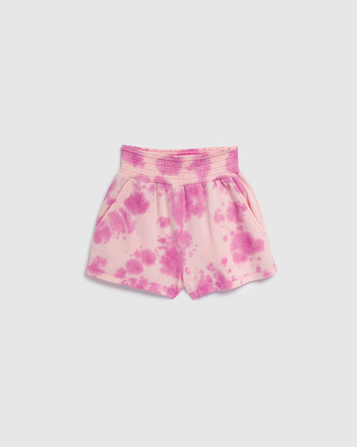 Women's Tie-Dye Pajama Short Set - Soft Cotton Lounge & Sleep Shorts