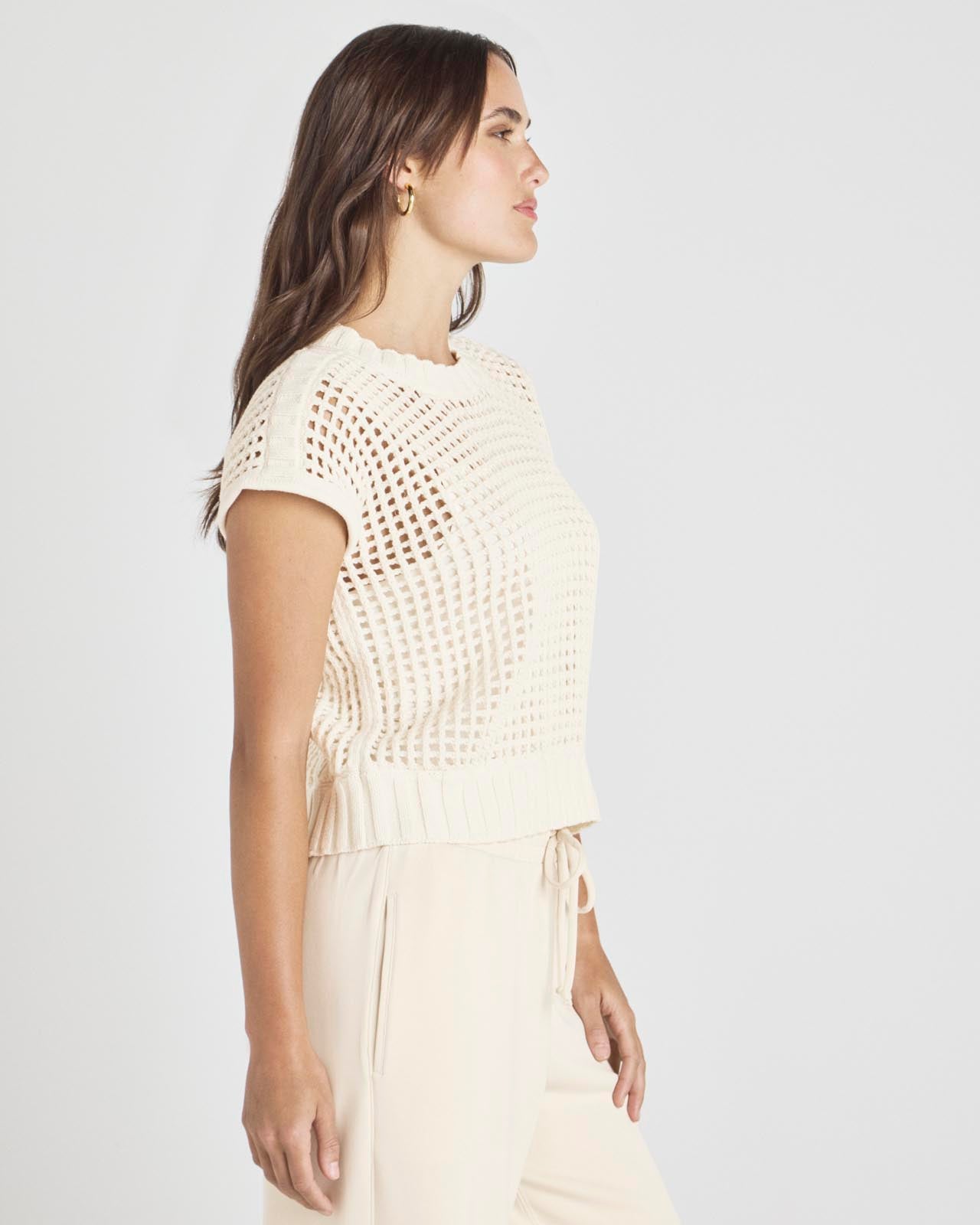 Splendid x @Cellajaneblog Pointelle Sweater Vest | Splendid